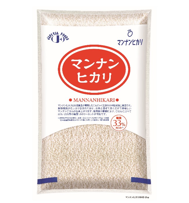 マンナンヒカリ 業務用 2Kg｜治療用食品の店『ひまわり』